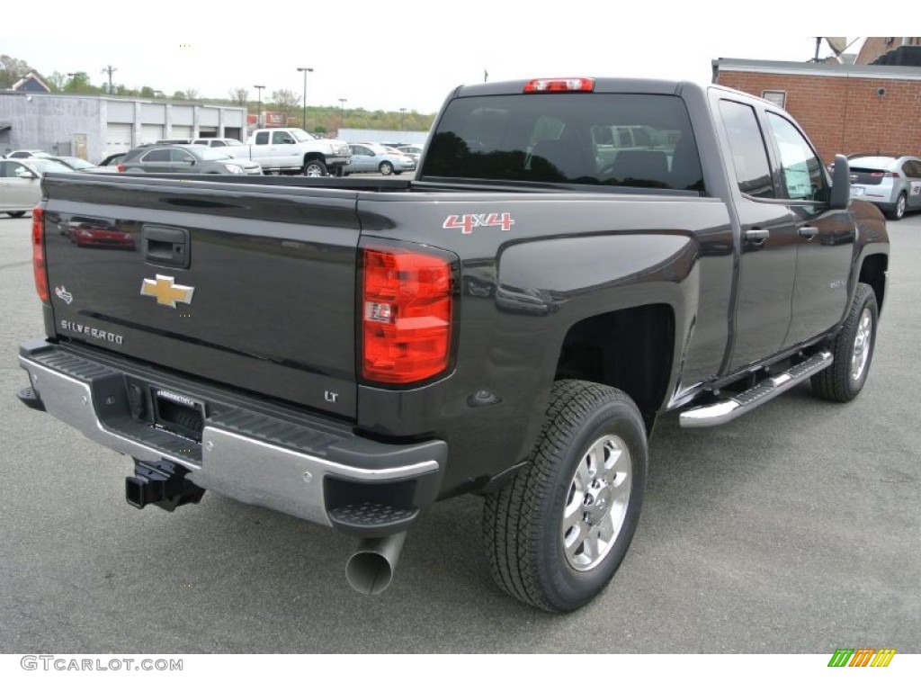 Tungsten Metallic 2015 Chevrolet Silverado 2500HD LT Double Cab 4x4 Exterior Photo #92704520