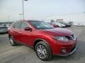2014 Cayenne Red Nissan Rogue SL AWD  photo #1