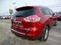 2014 Cayenne Red Nissan Rogue SL AWD  photo #6