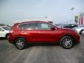 2014 Cayenne Red Nissan Rogue SL AWD  photo #7