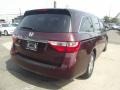 2011 Dark Cherry Pearl Honda Odyssey EX  photo #3