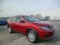 2014 Cayenne Red Nissan Rogue S  photo #1