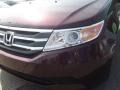 2011 Dark Cherry Pearl Honda Odyssey EX  photo #53