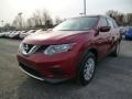 2014 Cayenne Red Nissan Rogue S  photo #3