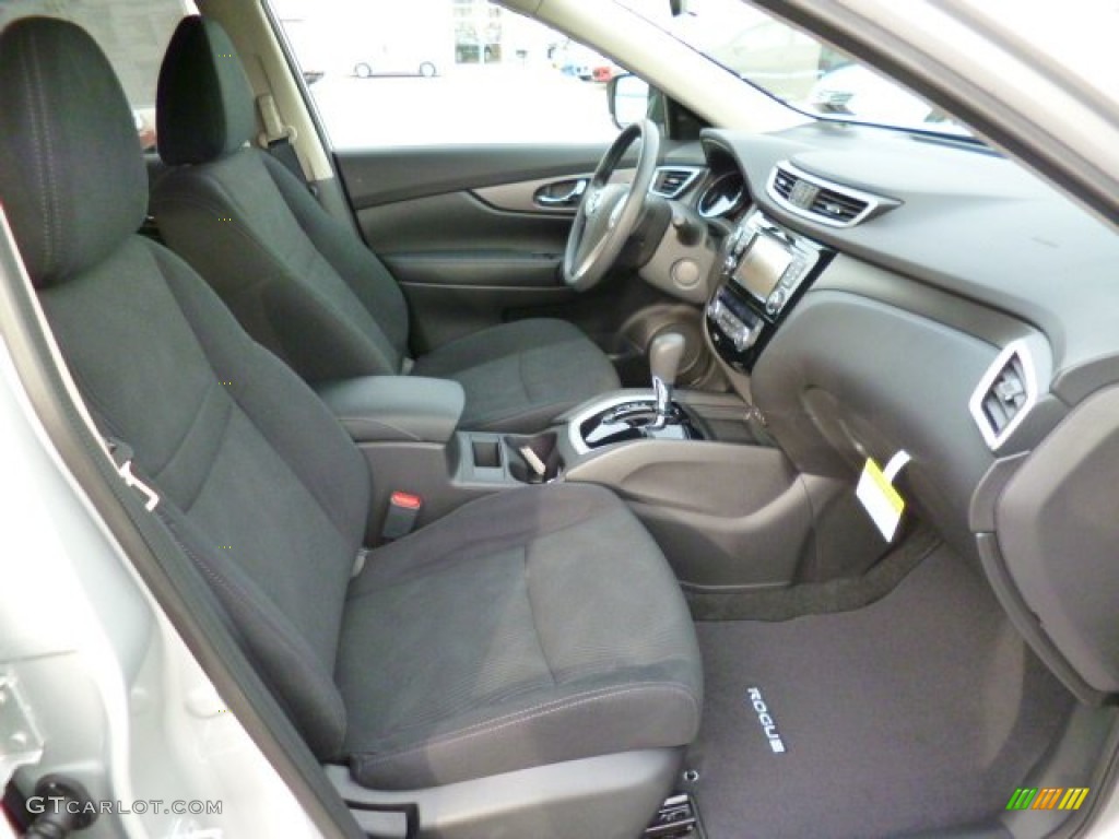 Charcoal Interior 2014 Nissan Rogue SV AWD Photo #92709608