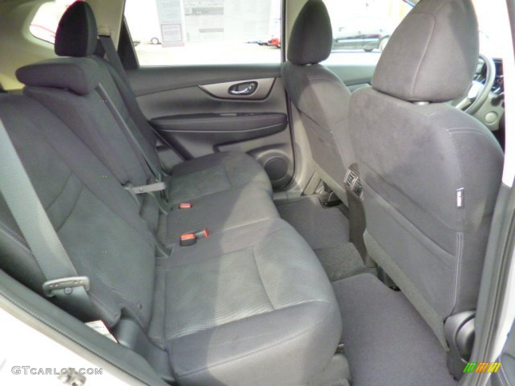 2014 Nissan Rogue SV AWD Rear Seat Photo #92709620