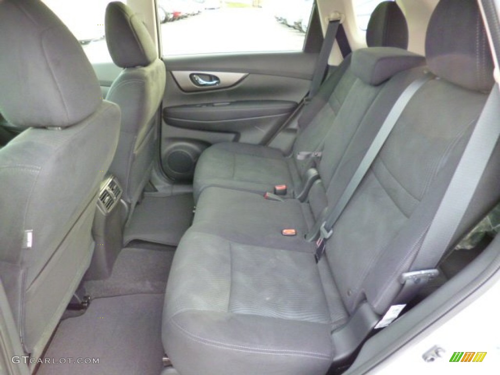 Charcoal Interior 2014 Nissan Rogue SV AWD Photo #92709640