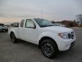 Glacier White 2014 Nissan Frontier Pro-4X King Cab 4x4 Exterior