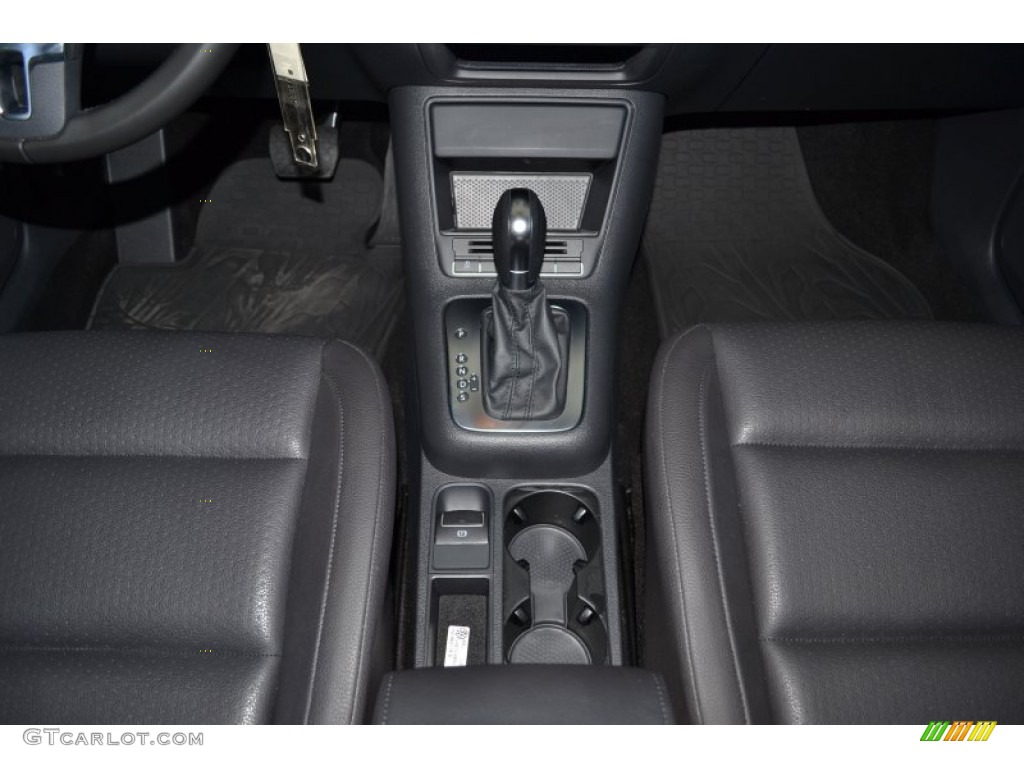 2012 Tiguan SEL - Deep Black Metallic / Black photo #18