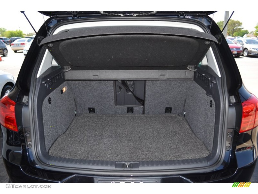 2012 Tiguan SEL - Deep Black Metallic / Black photo #21