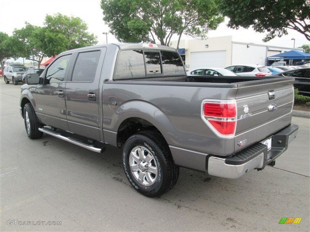 2014 F150 XLT SuperCrew - Sterling Grey / Steel Grey photo #3