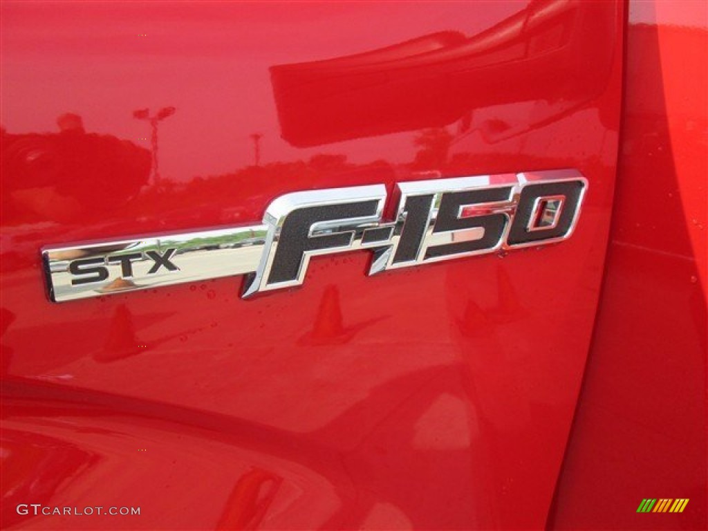 2014 F150 STX SuperCrew - Race Red / Black photo #12