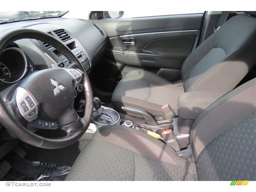 2011 Outlander Sport SE 4WD - Cosmic Blue Metallic / Black photo #11