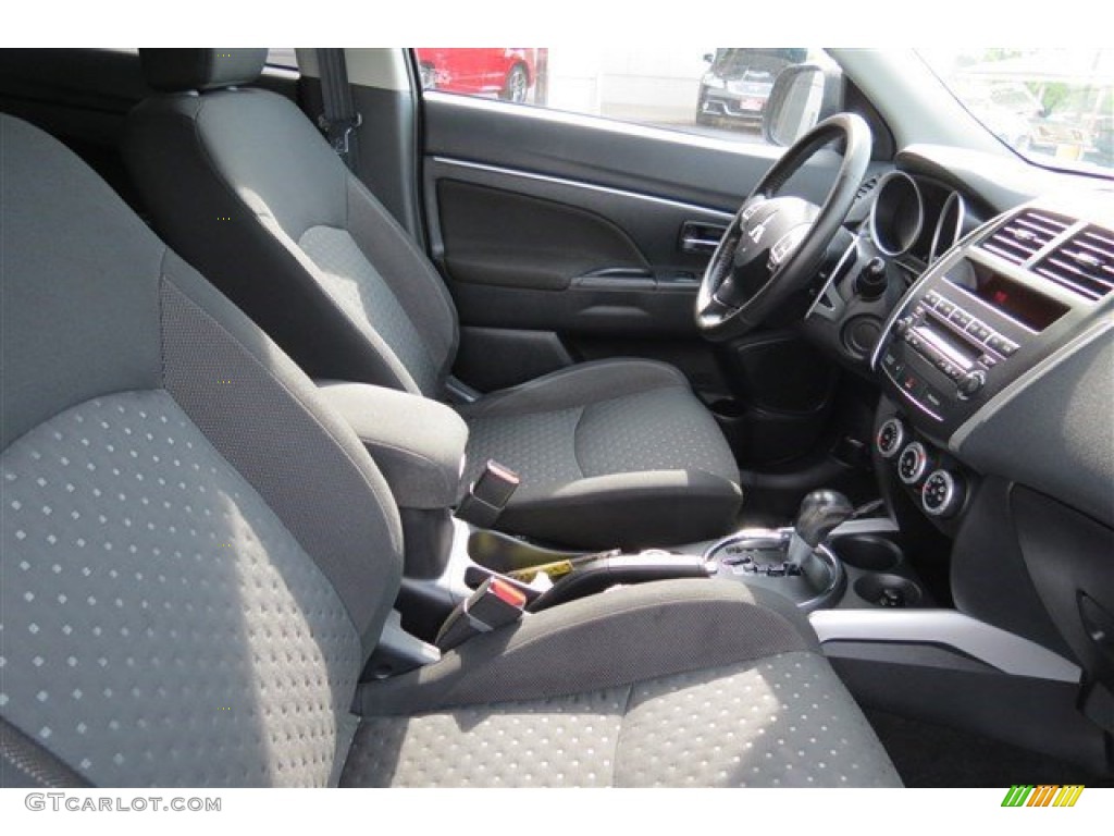 2011 Outlander Sport SE 4WD - Cosmic Blue Metallic / Black photo #13