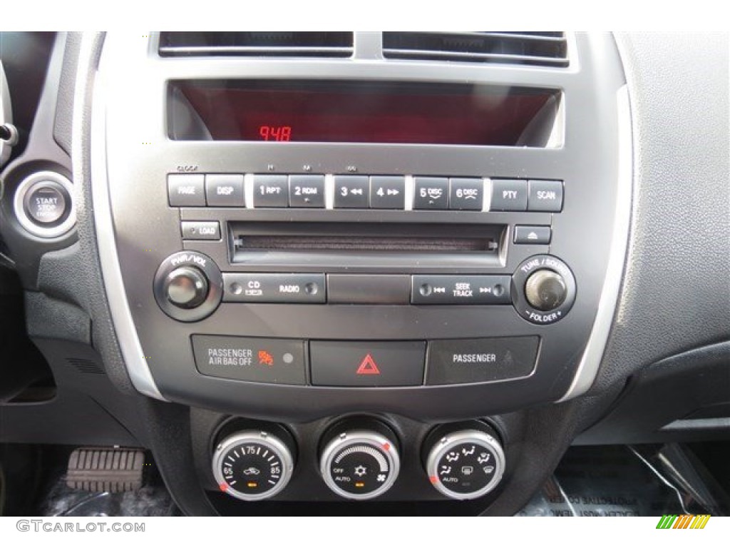 2011 Outlander Sport SE 4WD - Cosmic Blue Metallic / Black photo #15