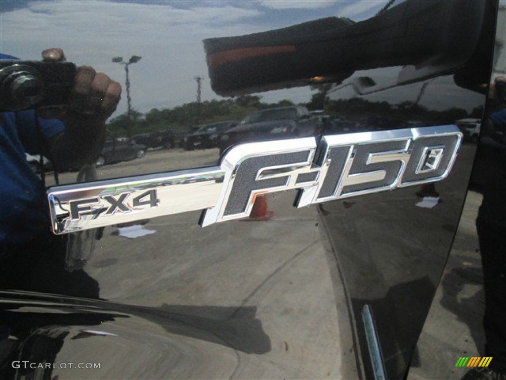 2014 F150 FX4 SuperCrew 4x4 - Tuxedo Black / Black photo #11