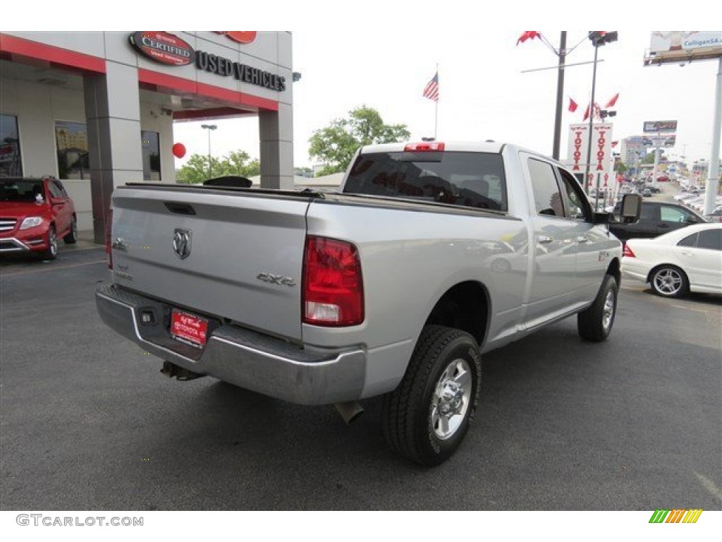 2010 Ram 2500 SLT Crew Cab 4x4 - Bright Silver Metallic / Dark Slate/Medium Graystone photo #7