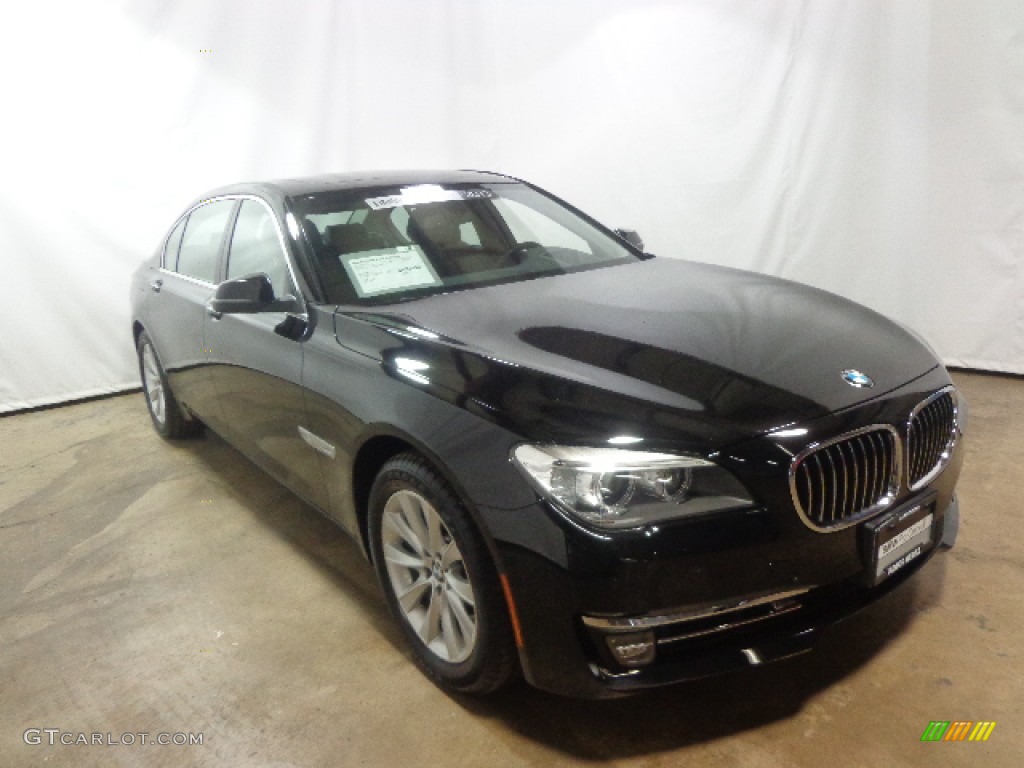 2013 7 Series 740Li xDrive Sedan - Jet Black / Black photo #1