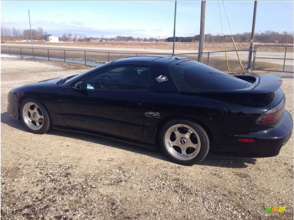 Black Pontiac Firebird