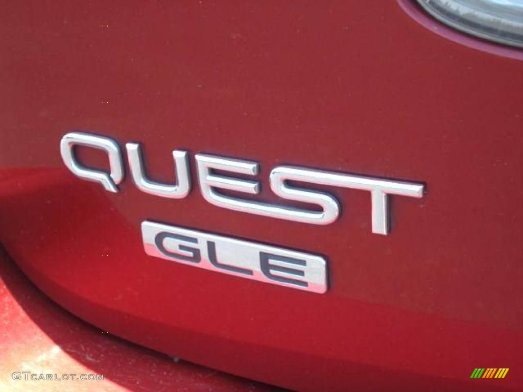 2000 Quest GLE - Sunset Red / Slate photo #13
