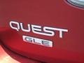 2000 Sunset Red Nissan Quest GLE  photo #13