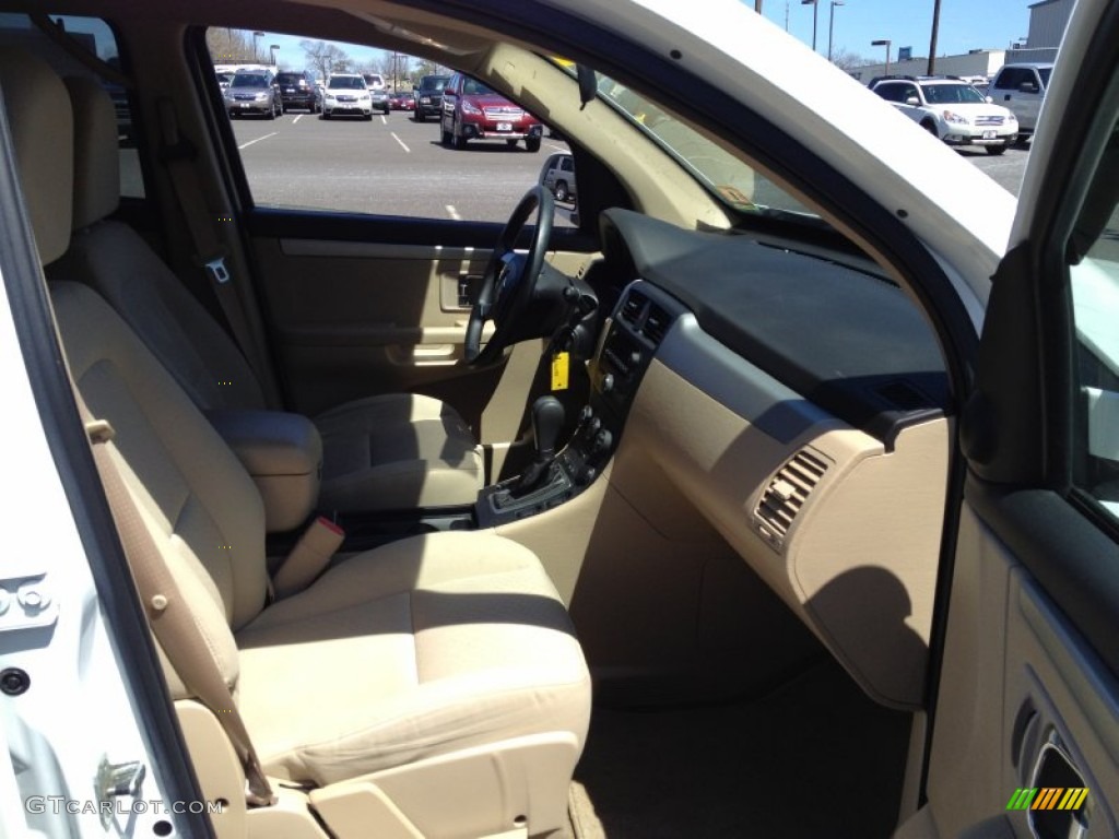 2007 XL7 AWD - Pearl White / Beige photo #11