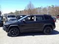 2014 Brilliant Black Crystal Pearl Jeep Cherokee Trailhawk 4x4  photo #3