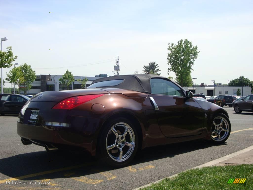 2006 350Z Touring Roadster - Interlagos Fire Metallic / Charcoal Leather photo #19