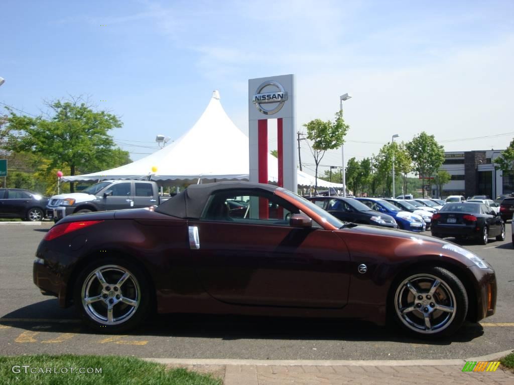 2006 350Z Touring Roadster - Interlagos Fire Metallic / Charcoal Leather photo #20