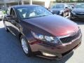 2013 Dark Cherry Pearl Metallic Kia Optima LX  photo #8