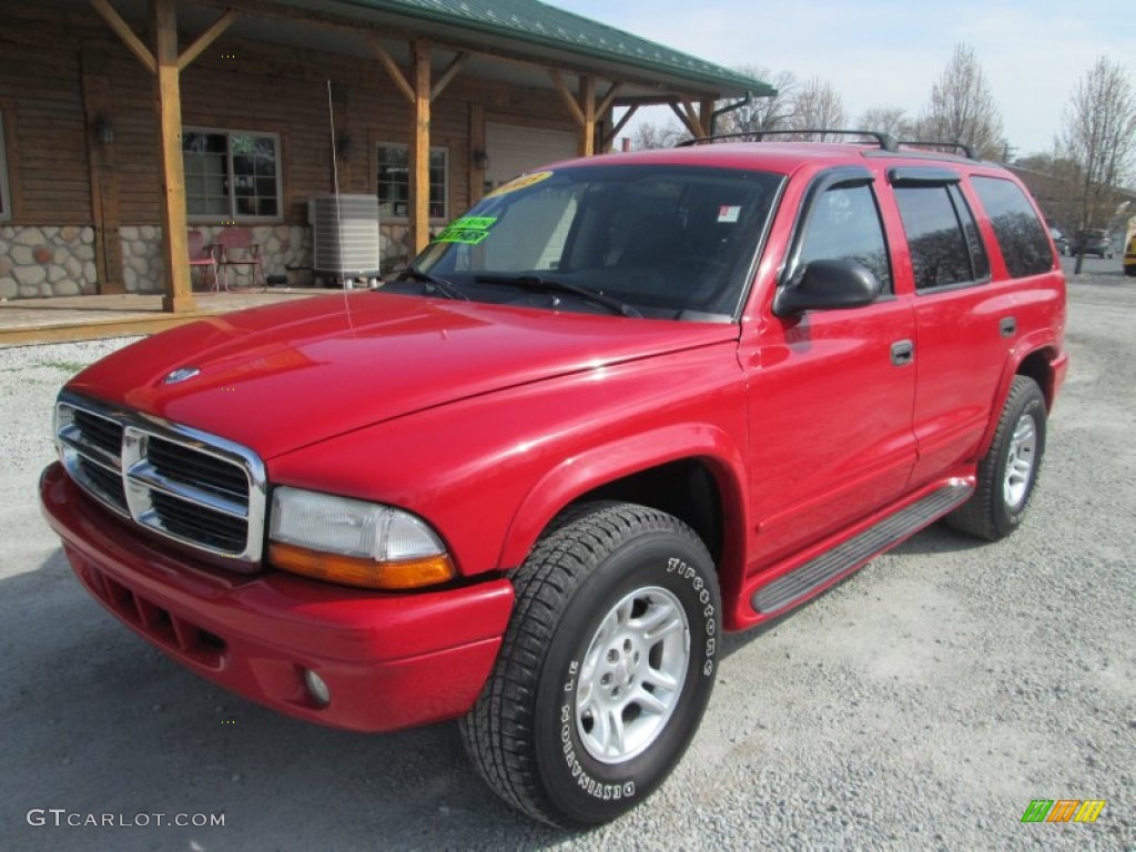 Flame Red 2003 Dodge Durango SLT 4x4 Exterior Photo #92724634