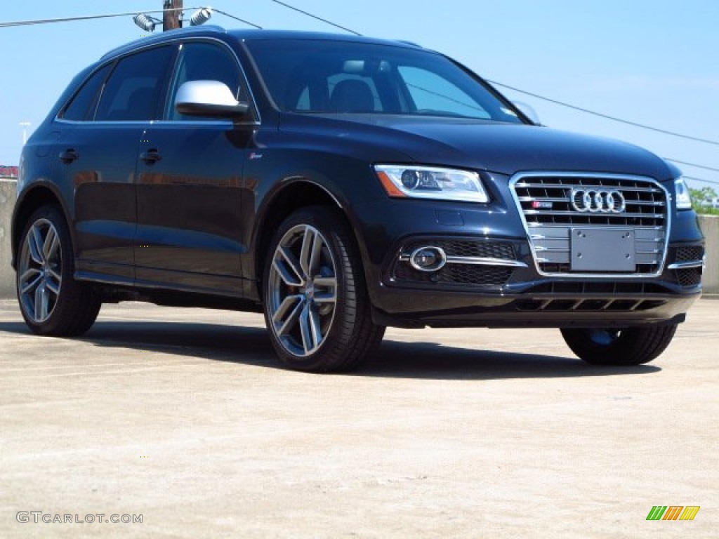 2014 SQ5 Prestige 3.0 TFSI quattro - Moonlight Blue Metallic / Chestnut Brown photo #1