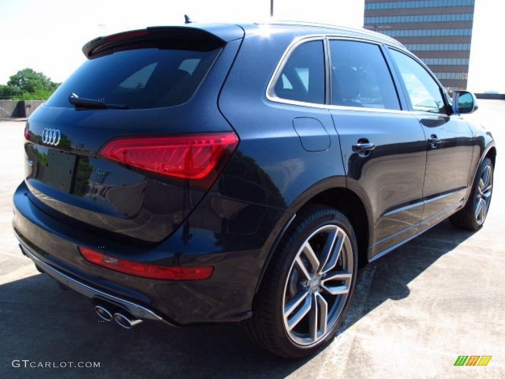2014 SQ5 Prestige 3.0 TFSI quattro - Moonlight Blue Metallic / Chestnut Brown photo #2