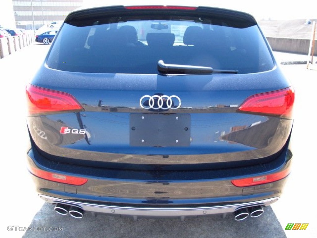 2014 SQ5 Prestige 3.0 TFSI quattro - Moonlight Blue Metallic / Chestnut Brown photo #3