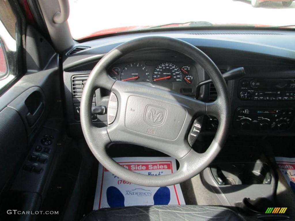 2003 Durango SLT 4x4 - Flame Red / Dark Slate Gray photo #14