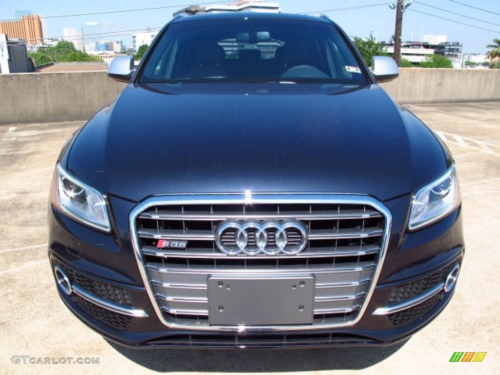 2014 SQ5 Prestige 3.0 TFSI quattro - Moonlight Blue Metallic / Chestnut Brown photo #6