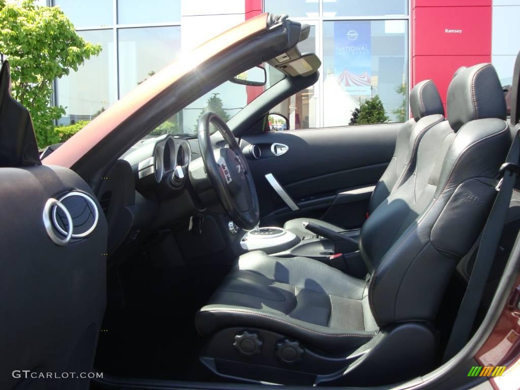2006 350Z Touring Roadster - Interlagos Fire Metallic / Charcoal Leather photo #28