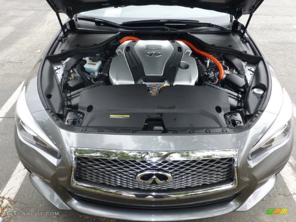 2014 Infiniti Q 50 Hybrid Premium 3.5 Liter DOHC 24-Valve CVTCS V6 Gasoline/Electric Hybrid Engine Photo #92725111