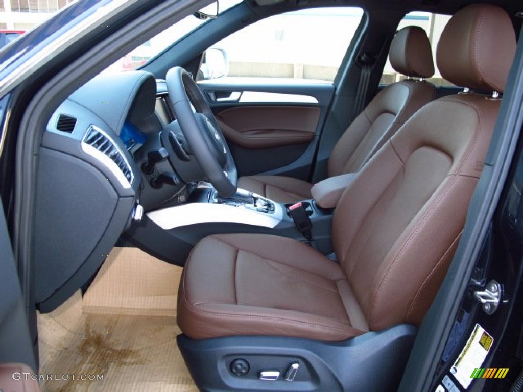 2014 SQ5 Prestige 3.0 TFSI quattro - Moonlight Blue Metallic / Chestnut Brown photo #13