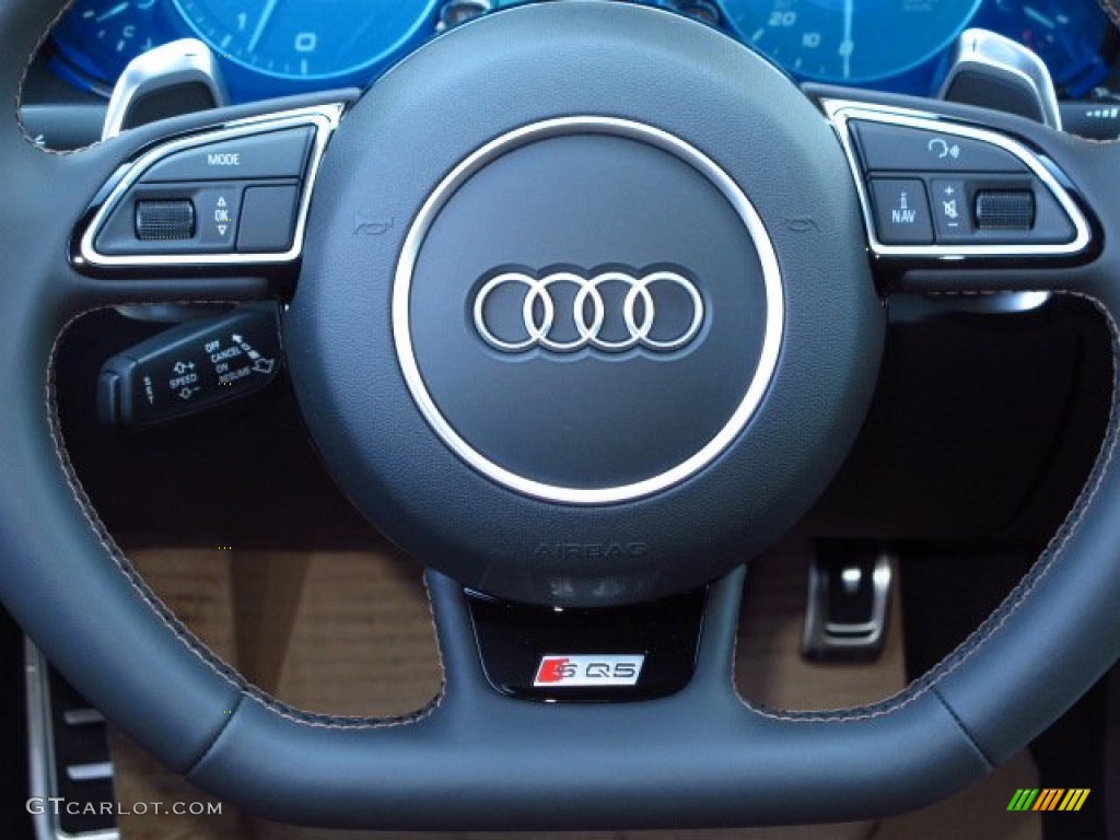 2014 SQ5 Prestige 3.0 TFSI quattro - Moonlight Blue Metallic / Chestnut Brown photo #21