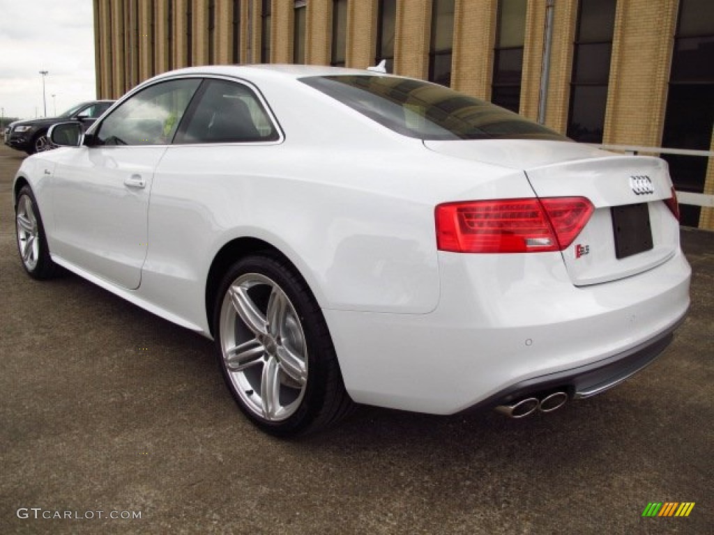 Glacier White Metallic 2014 Audi S5 3.0T Premium Plus quattro Coupe Exterior Photo #92725564