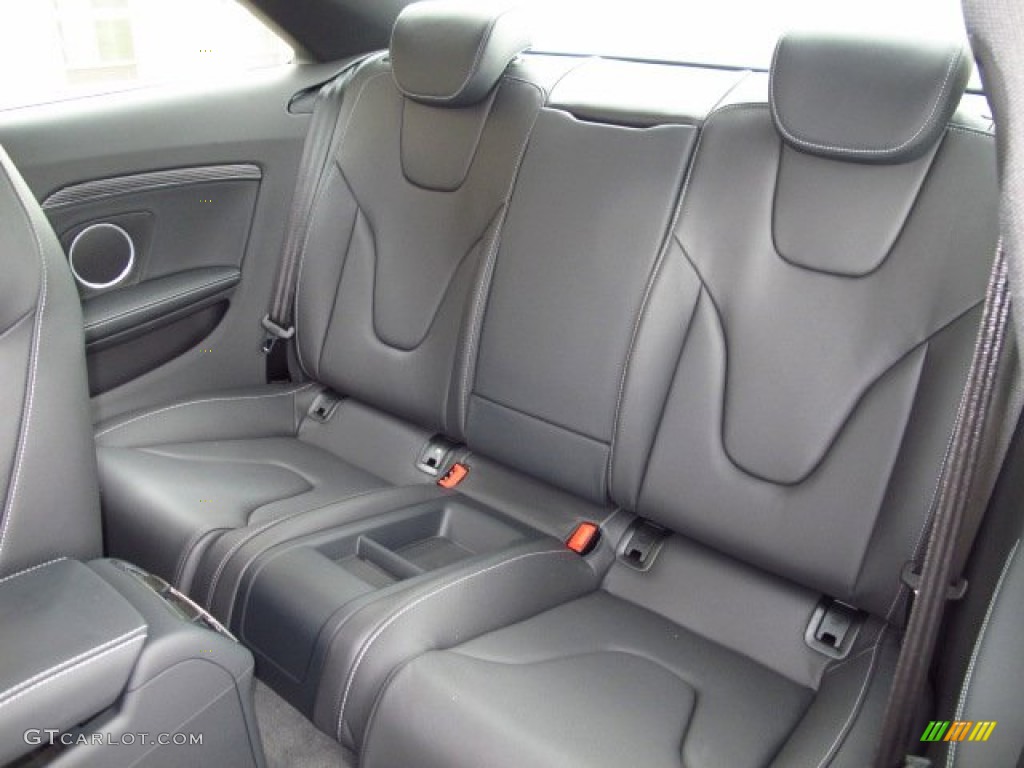 2014 Audi S5 3.0T Premium Plus quattro Coupe Rear Seat Photo #92725741