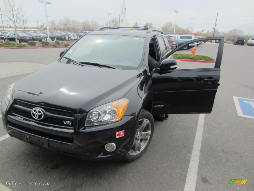 2011 RAV4 V6 Sport 4WD - Magnetic Gray Metallic / Dark Charcoal photo #2