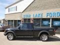 2002 Black Clearcoat Ford Ranger XLT SuperCab 4x4  photo #7