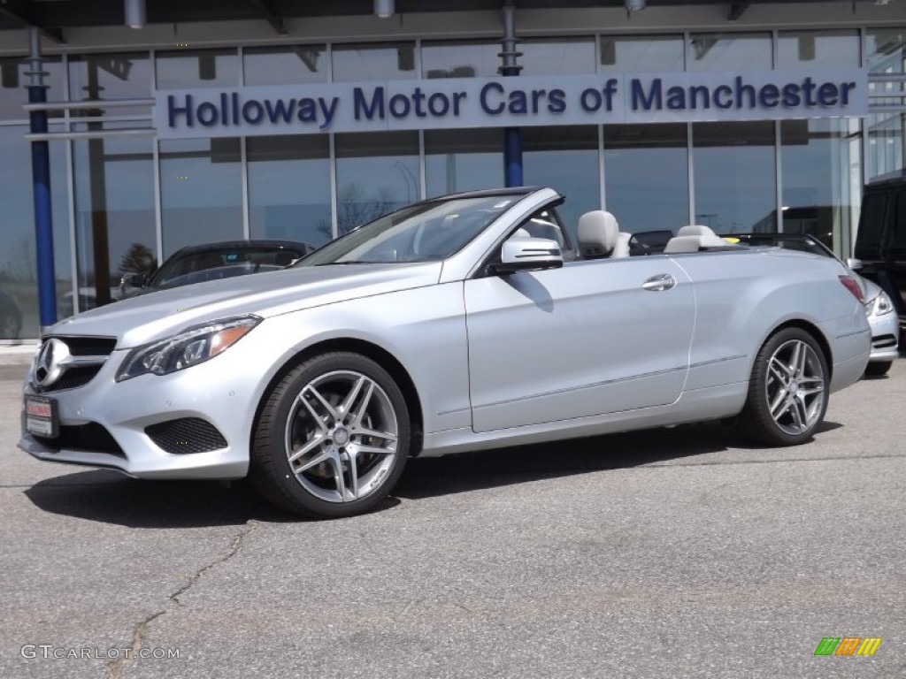 2014 E 350 Cabriolet - Iridium Silver Metallic / Grey/Black photo #1