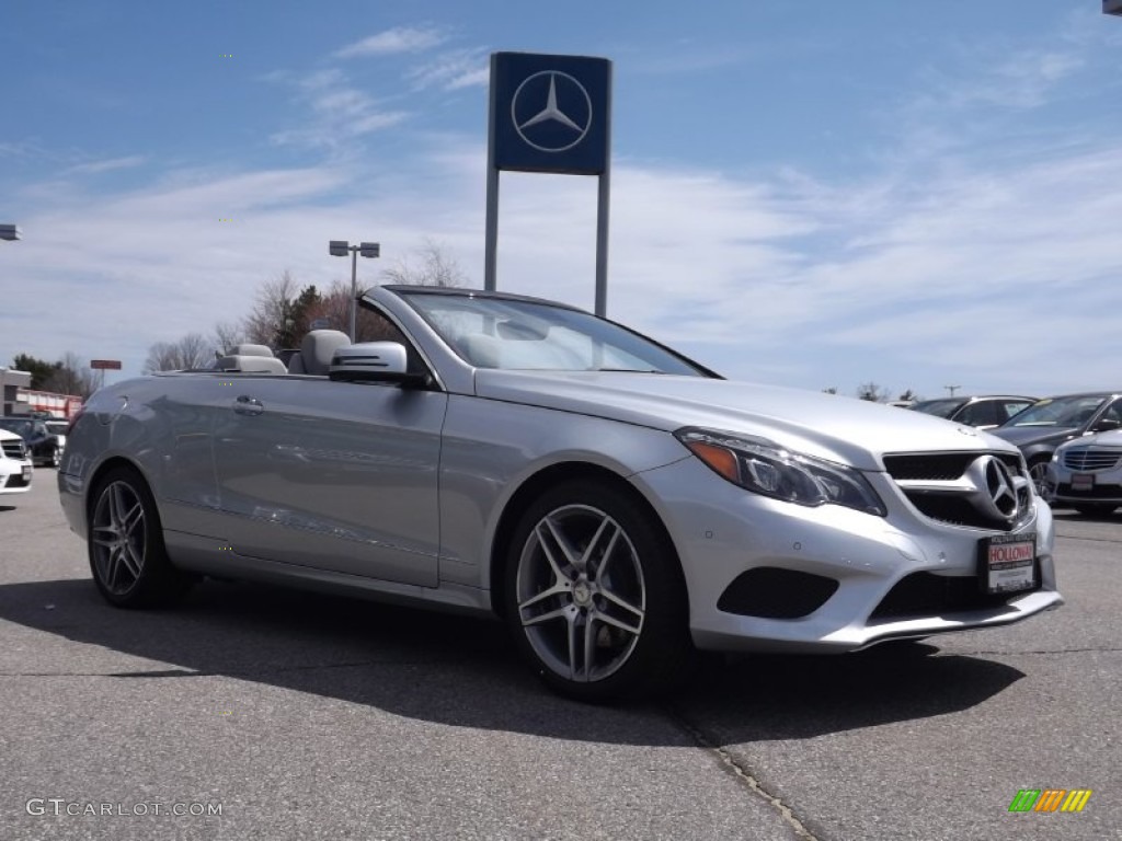 2014 E 350 Cabriolet - Iridium Silver Metallic / Grey/Black photo #3
