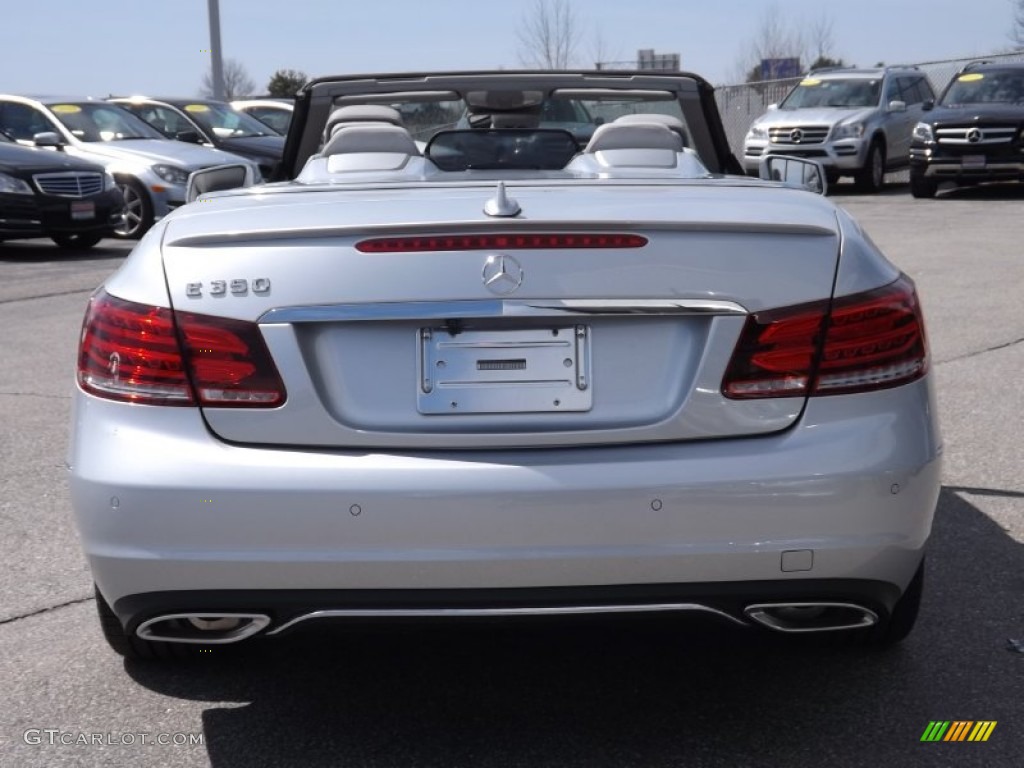 2014 E 350 Cabriolet - Iridium Silver Metallic / Grey/Black photo #4