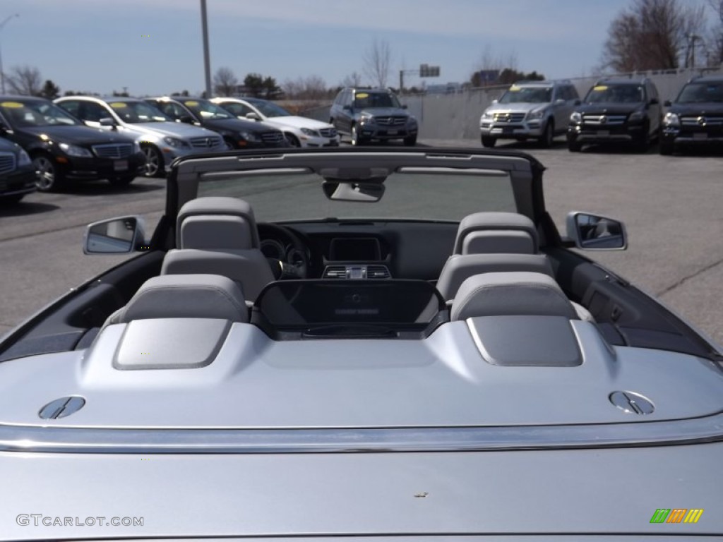 2014 E 350 Cabriolet - Iridium Silver Metallic / Grey/Black photo #5