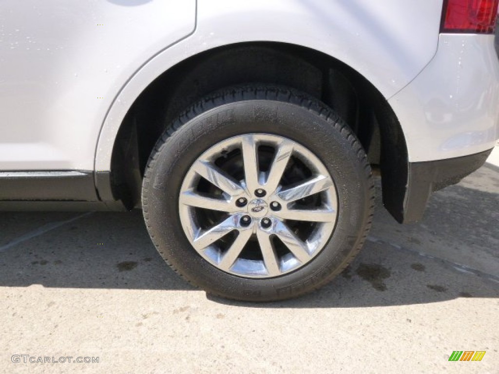 2012 Edge SEL AWD - White Platinum Metallic Tri-Coat / Medium Light Stone photo #8
