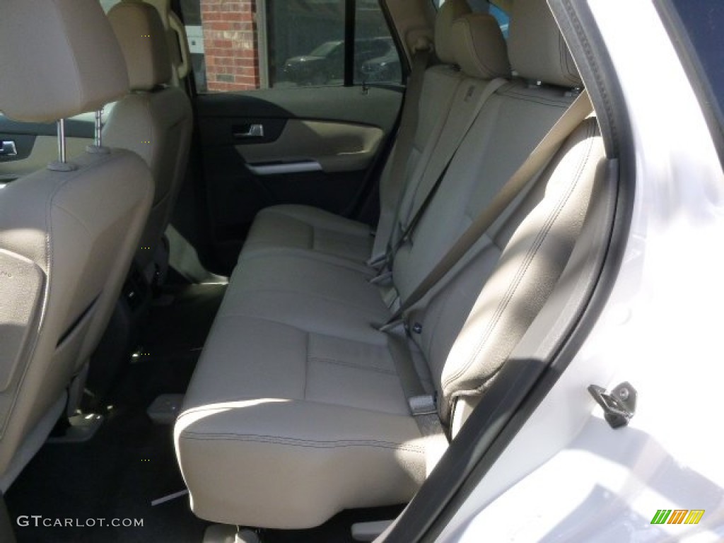 2012 Edge SEL AWD - White Platinum Metallic Tri-Coat / Medium Light Stone photo #11